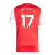 Arsenal Zinchenko 17 Hjemmebanetrøje 2025-26 Fodboldsæt