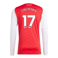 Arsenal Zinchenko 17 Hjemmebanetrøje 2025-26 Langærmet Fodboldsæt