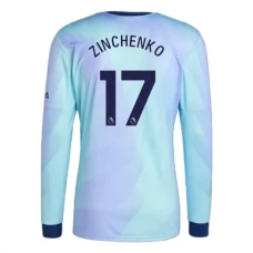 Arsenal Zinchenko 17 Tredjetrøje 2024-25 Langærmet Fodboldsæt
