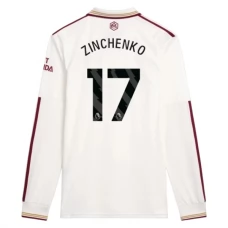 Arsenal Zinchenko 17 Tredjetrøje 2025-26 Langærmet Fodboldsæt
