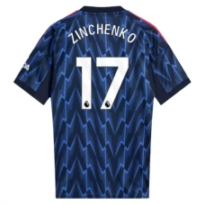 Arsenal Zinchenko 17 Udebanetrøje 2025-26 Fodboldsæt