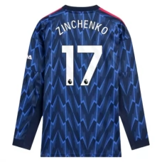 Arsenal Zinchenko 17 Udebanetrøje 2025-26 Langærmet Fodboldsæt