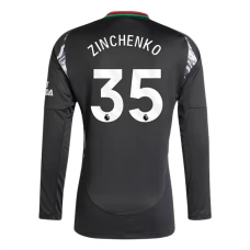 Arsenal Zinchenko 35 Udebanetrøje 2024-25 Langærmet Fodboldsæt