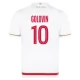 AS Monaco Golovin 10 Hjemmebanetrøje 2025-26 Fodboldsæt
