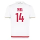 AS Monaco Mika 14 Hjemmebanetrøje 2025-26 Fodboldsæt