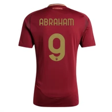 AS Roma Abraham 9 Hjemmebanetrøje 2024-25 Fodboldsæt