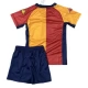 AS Roma Børn Hjemmebanetrøje Retro 2001-02 Fodboldsæt