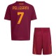 AS Roma Børn Pellegrini 7 Hjemmebanetrøje 2025-26 Fodboldsæt