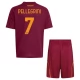 AS Roma Børn Pellegrini 7 Hjemmebanetrøje 2025-26 Fodboldsæt