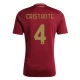 AS Roma Cristante 4 Hjemmebanetrøje 2024-25 Fodboldsæt
