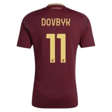 AS Roma Dovbyk 11 Hjemmebanetrøje 2024-25 Fodboldsæt