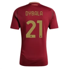 AS Roma Dybala 21 Hjemmebanetrøje 2024-25 Fodboldsæt