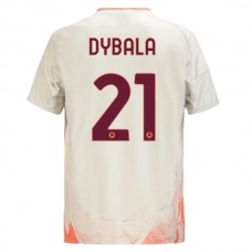 AS Roma Dybala 21 Udebanetrøje 2024-25 Fodboldsæt