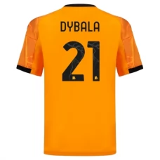AS Roma Dybala 21 Udebanetrøje 2025-26 Fodboldsæt
