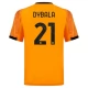 AS Roma Dybala 21 Udebanetrøje 2025-26 Fodboldsæt