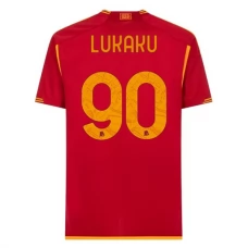 AS Roma Lukaku 90 Hjemmebanetrøje 2023-24 Fodboldsæt