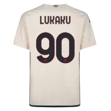 AS Roma Lukaku 90 Udebanetrøje 2023-24 Fodboldsæt