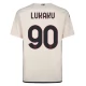 AS Roma Lukaku 90 Udebanetrøje 2023-24 Fodboldsæt