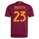 AS Roma Mancini 23 Hjemmebanetrøje 2025-26 Fodboldsæt