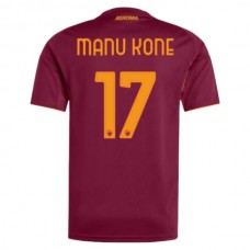 AS Roma Manu Kone 17 Hjemmebanetrøje 2025-26 Fodboldsæt
