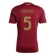 AS Roma Ndicka 5 Hjemmebanetrøje 2024-25 Fodboldsæt