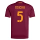 AS Roma Ndicka 5 Hjemmebanetrøje 2025-26 Fodboldsæt