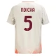 AS Roma Ndicka 5 Udebanetrøje 2024-25 Fodboldsæt