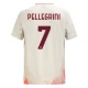 AS Roma Pellegrini 7 Udebanetrøje 2024-25 Fodboldsæt