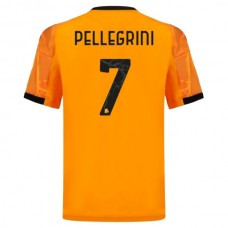 AS Roma Pellegrini 7 Udebanetrøje 2025-26 Fodboldsæt