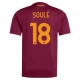 AS Roma Soule 18 Hjemmebanetrøje 2025-26 Fodboldsæt