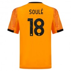 AS Roma Soulé 18 Udebanetrøje 2025-26 Fodboldsæt