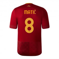 AS Roma Trøje 2022-23 Nemanja Matić 8 Hjemmebanetrøje