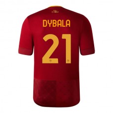 AS Roma Trøje 2022-23 Paulo Dybala 21 Hjemmebanetrøje