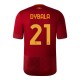 AS Roma Trøje 2022-23 Paulo Dybala 21 Hjemmebanetrøje