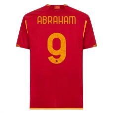 AS Roma Trøje 2023-24 Abraham 9 Hjemmebanetrøje