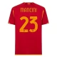 AS Roma Trøje 2023-24 Mancini 23 Hjemmebanetrøje