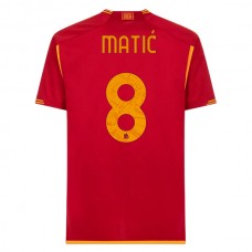 AS Roma Trøje 2023-24 Nemanja Matić 8 Hjemmebanetrøje