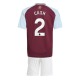 Aston Villa Børn Cash 2 Hjemmebanetrøje 2024-25 Fodboldsæt