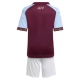 Aston Villa Børn Hjemmebanetrøje 2025-26 Fodboldsæt