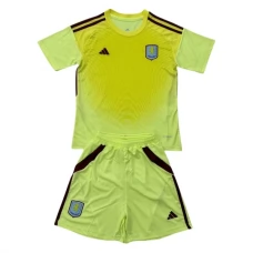 Aston Villa Børn Målmand Udebanetrøje 2025-26 Fodboldsæt