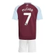 Aston Villa Børn McGinn 7 Hjemmebanetrøje 2024-25 Fodboldsæt