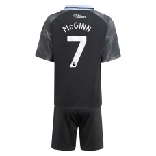 Aston Villa Børn McGinn 7 Udebanetrøje 2025-26 Fodboldsæt