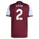 Aston Villa Cash 2 Hjemmebanetrøje 2025-26 Fodboldsæt