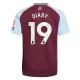 Aston Villa Diaby 19 Hjemmebanetrøje 2024-25 Fodboldsæt