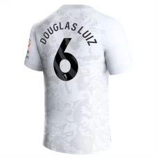 Aston Villa Douglas Luiz 6 Udebanetrøje 2023-24 Fodboldsæt