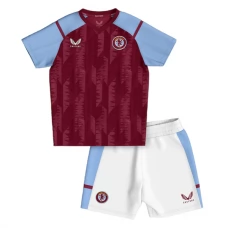 Aston Villa Fodboldsæt Børn 2023-24 Hjemmebanetrøje