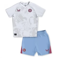 Aston Villa Fodboldsæt Børn 2023-24 Udebanetrøje