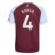 Aston Villa Konsa 4 Hjemmebanetrøje 2024-25 Fodboldsæt