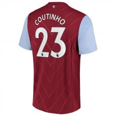 Aston Villa Trøje 2022-23 Philippe Coutinho 23 Hjemmebanetrøje