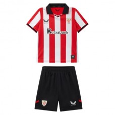 Athletic Bilbao Børn Hjemmebanetrøje 2025-26 Fodboldsæt